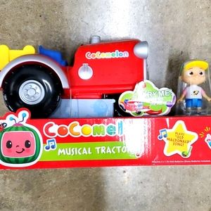 JJ Cocomelon Musical Tractor NEW